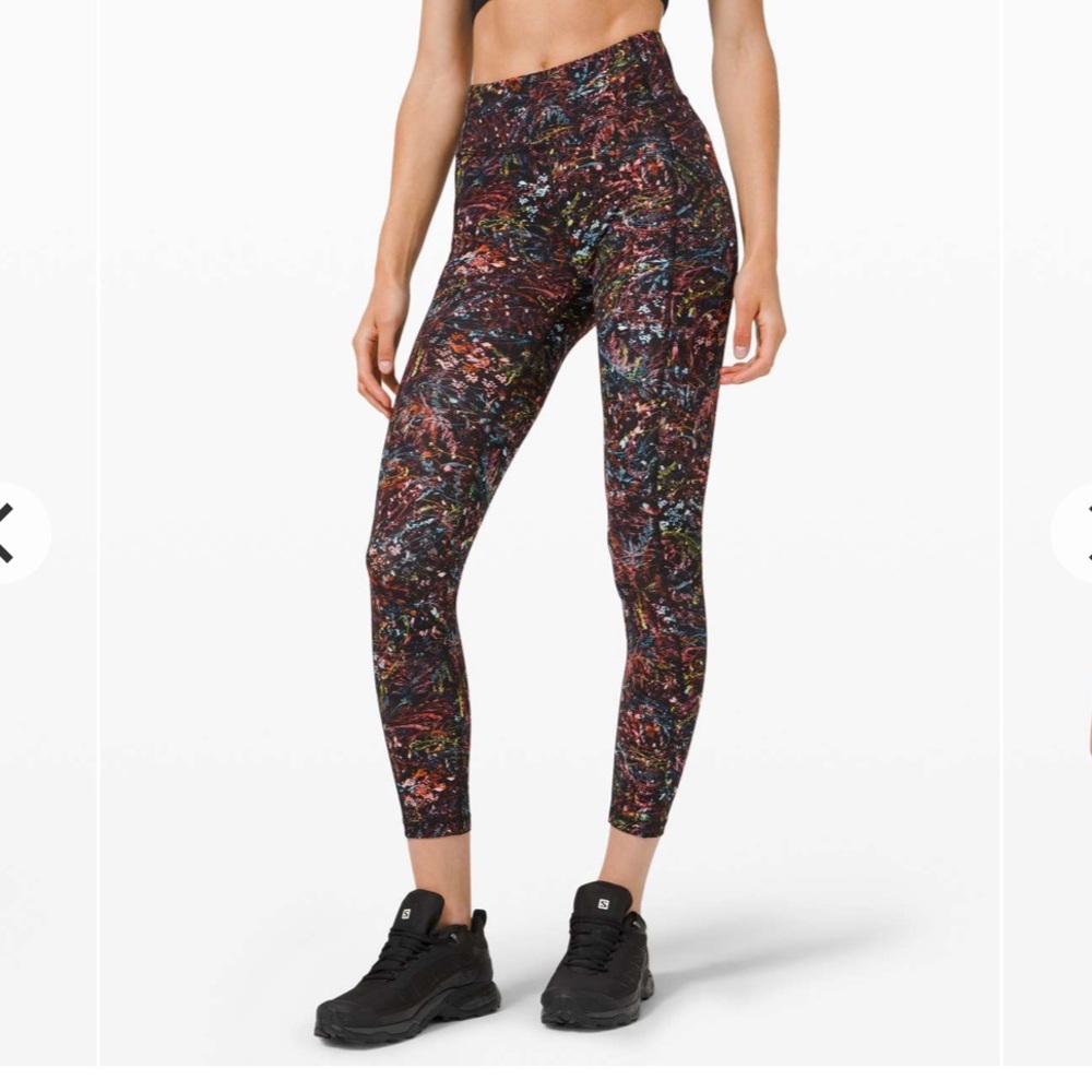 Lululemon Invigorate High-Rise Tight Foliage Overlay Multi 2